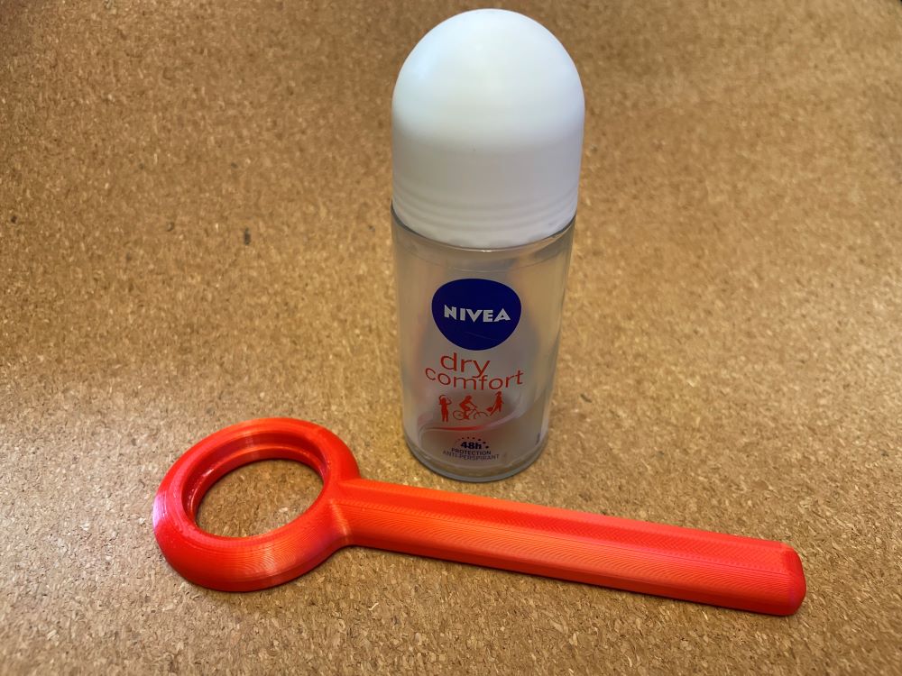 Nivea Deo recycling tool