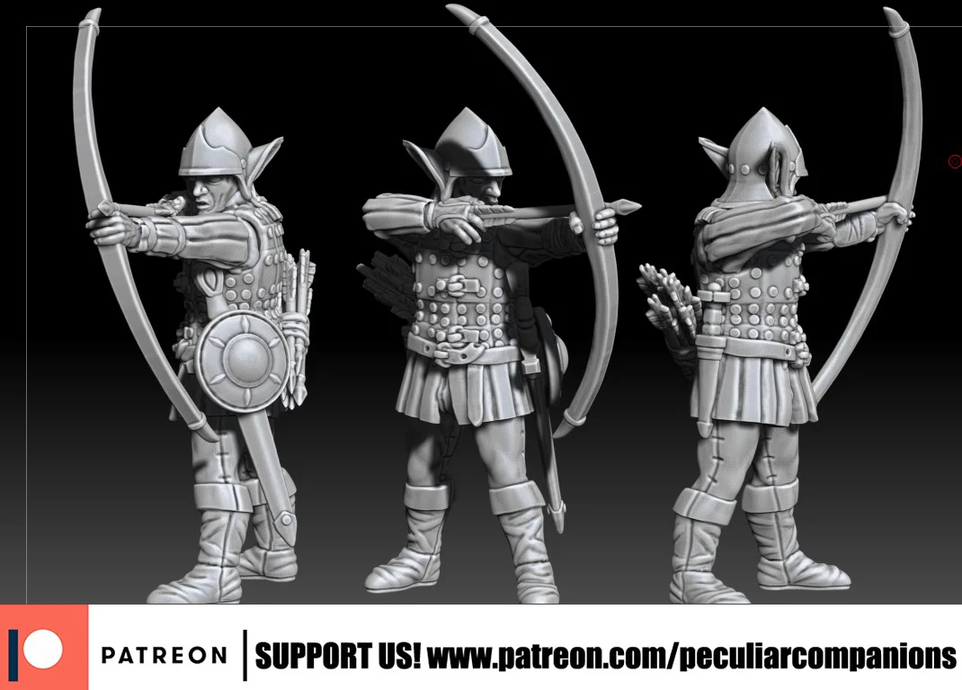 Elf Longbow  - English Elf