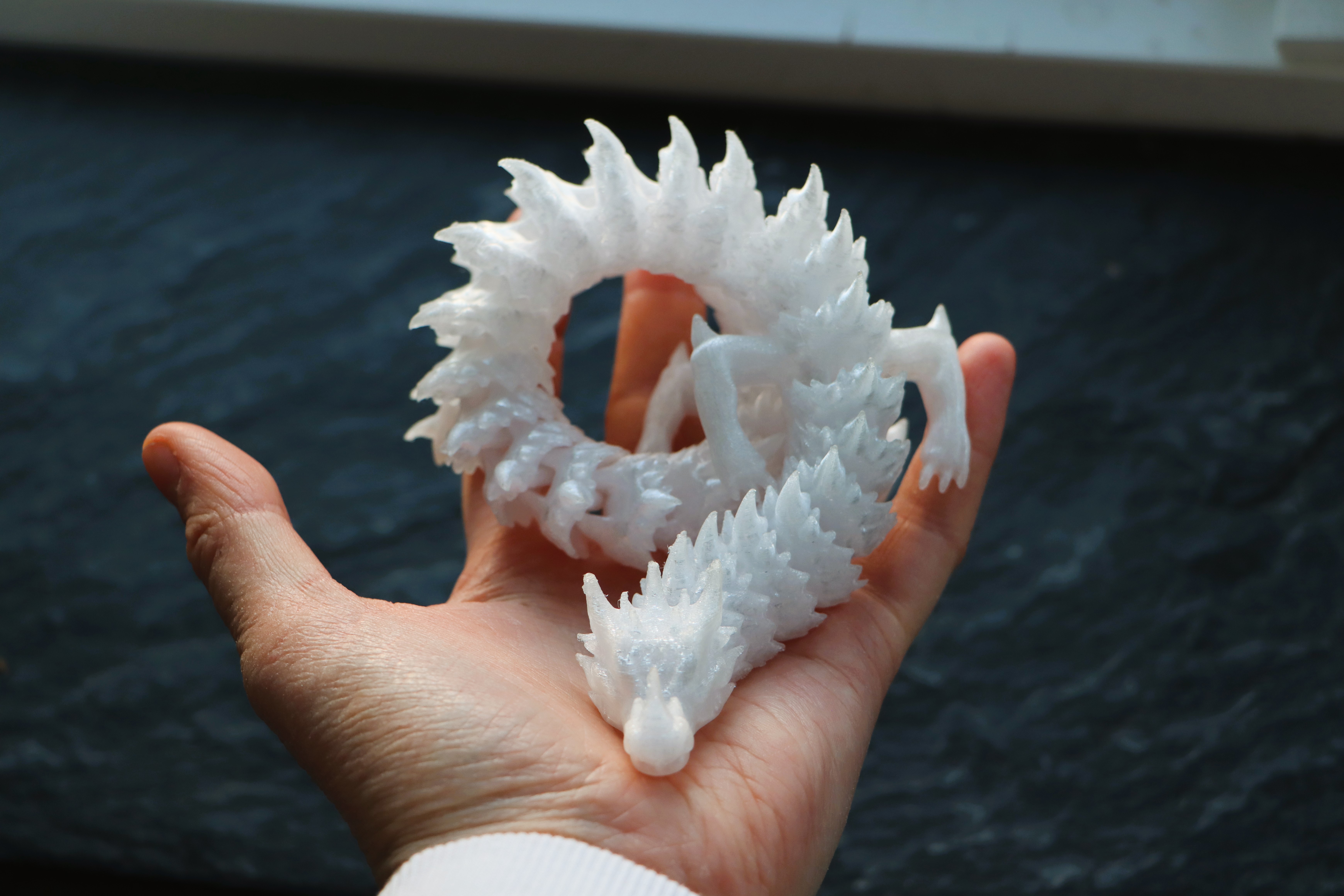 ARTICULATED ice dragon (fixed)