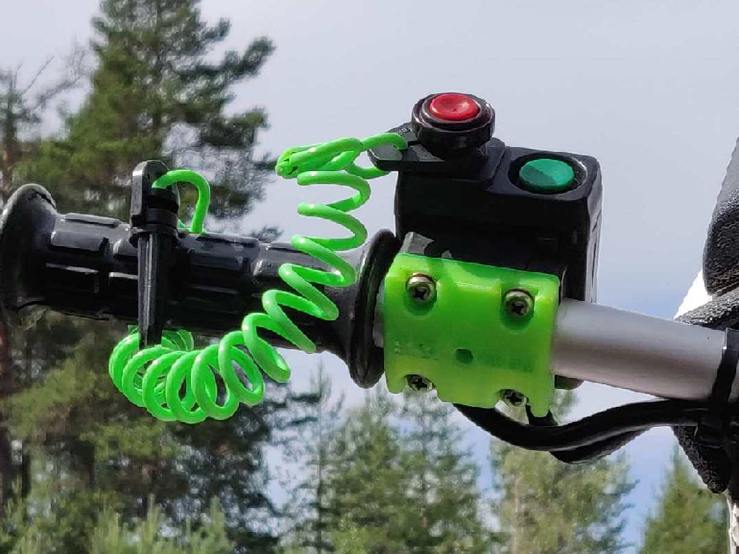 Holder for Start Stop/Switch Kawasaki Jetski