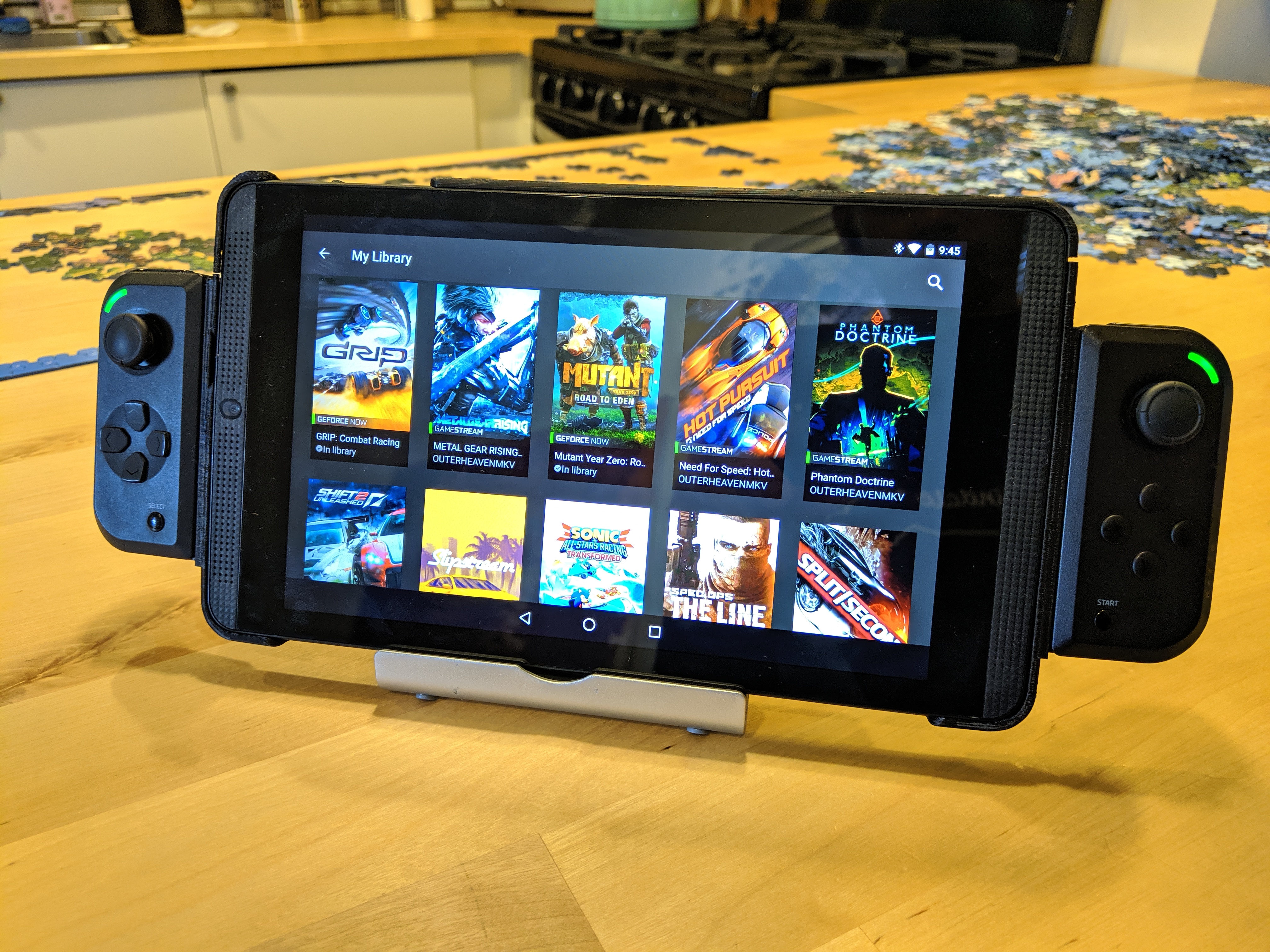 Shield Tablet + Razer Junglecat Case