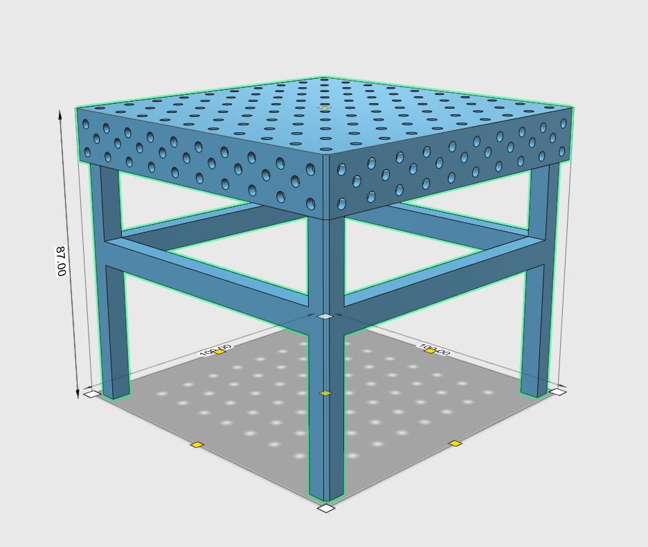 #vbc Welding Table 1to10