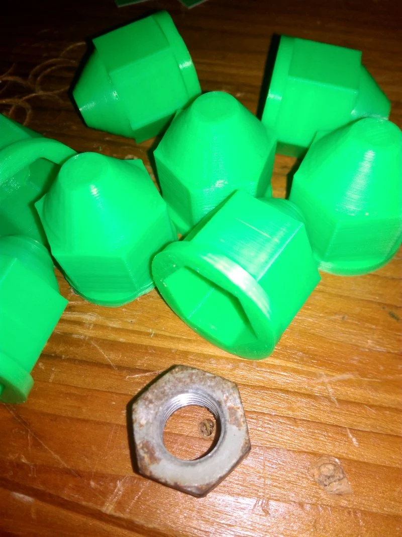 19 mm wheel nut cover