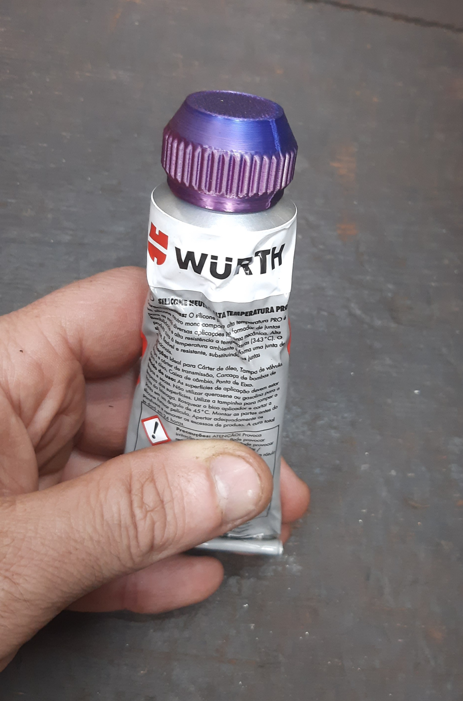 O ring silicone tube cap