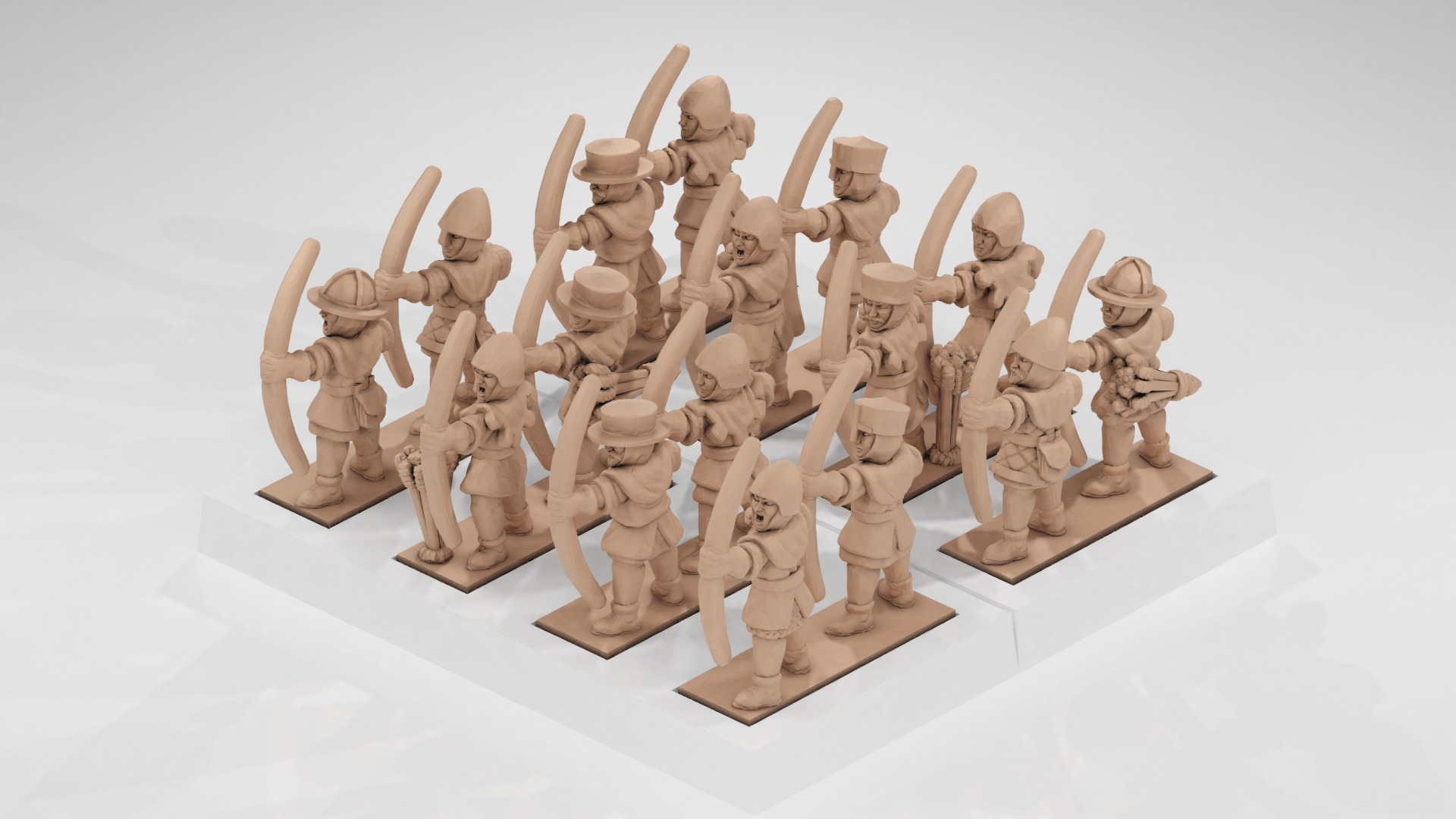 Warmaster Bretonnian Bowmen