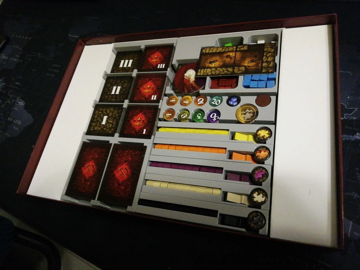 Magnum Sal + Muria  boardgame insert organizer