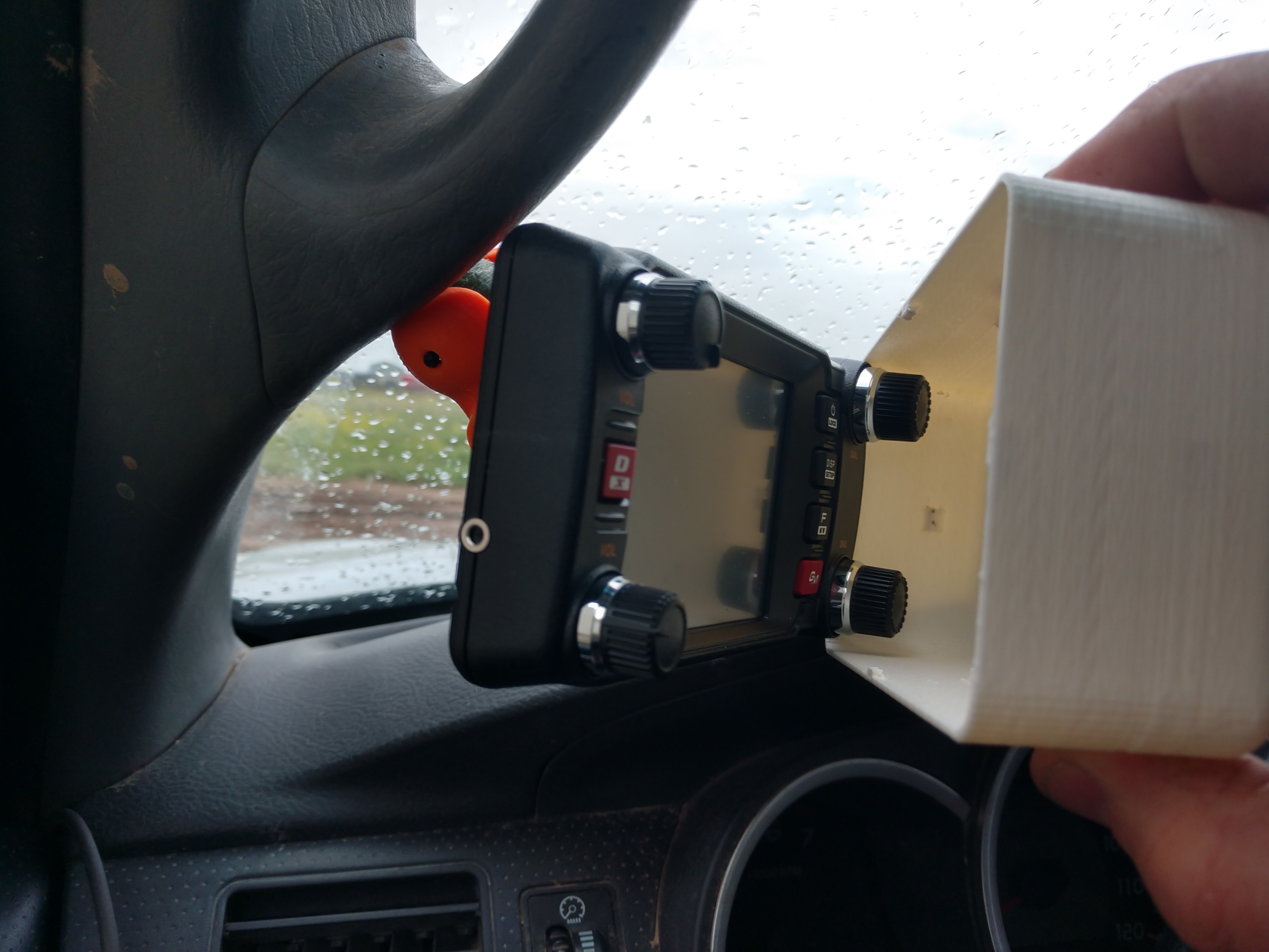 Yaesu FTM-400 display cover