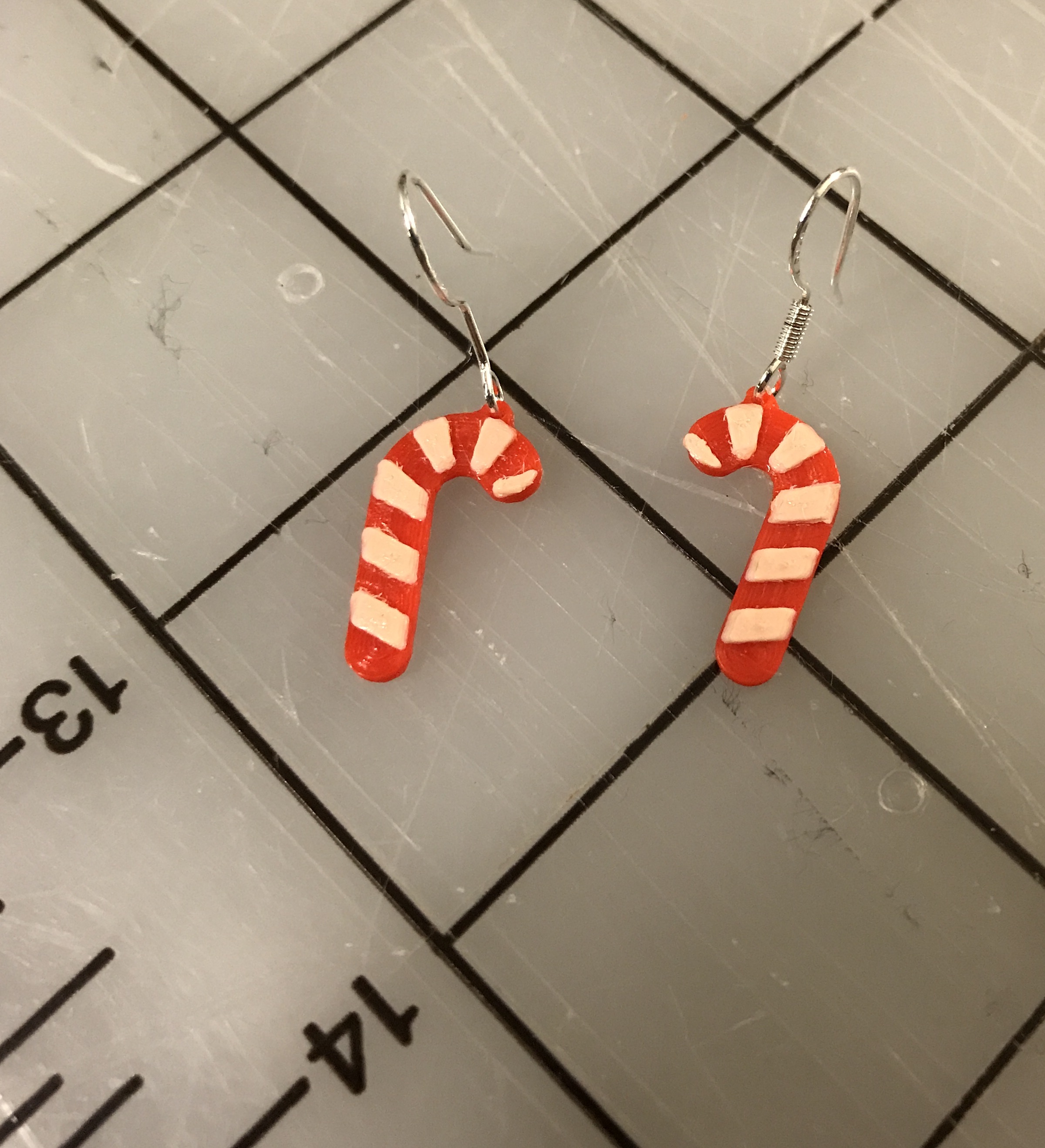 CandyCane Earrings