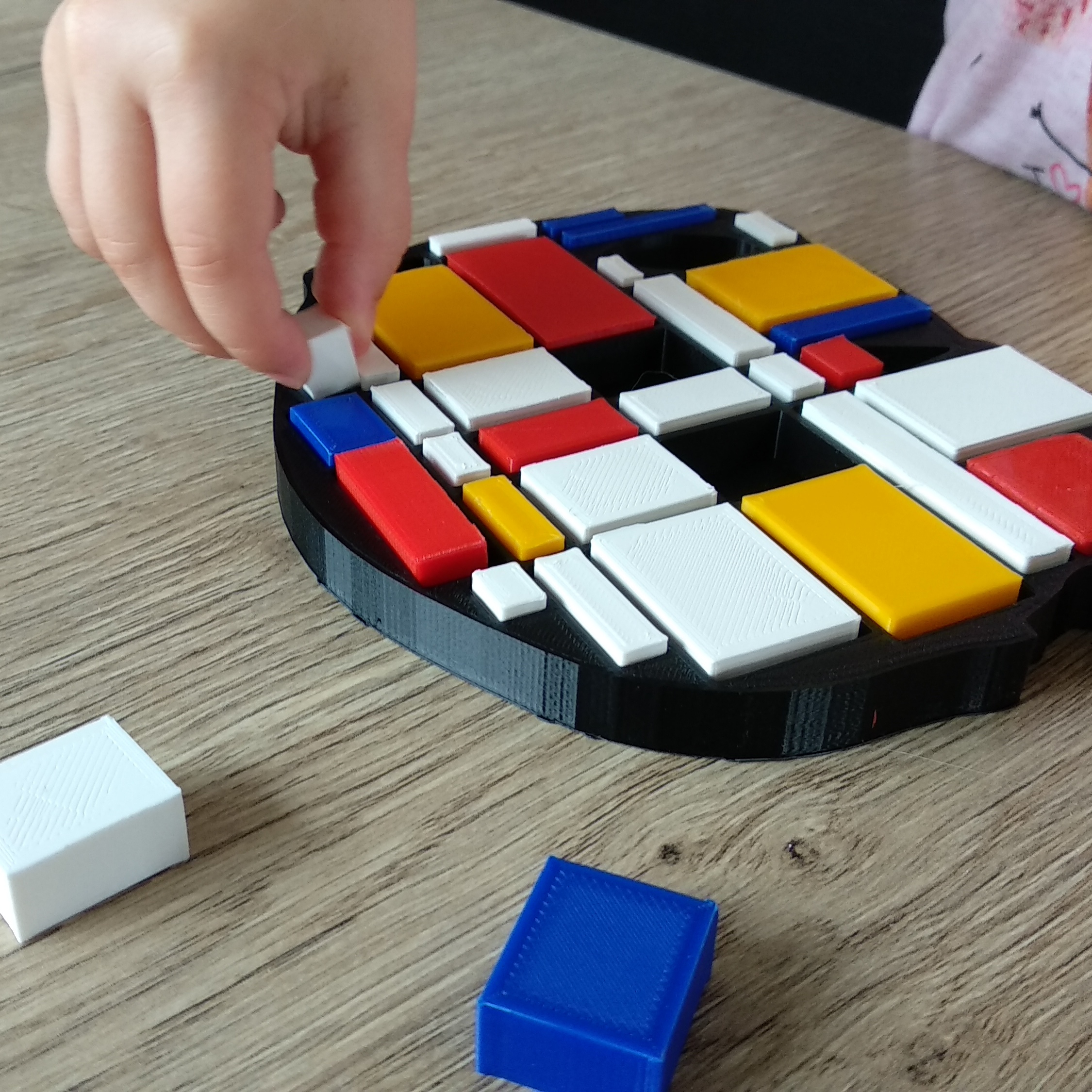 Mondrian puzzle