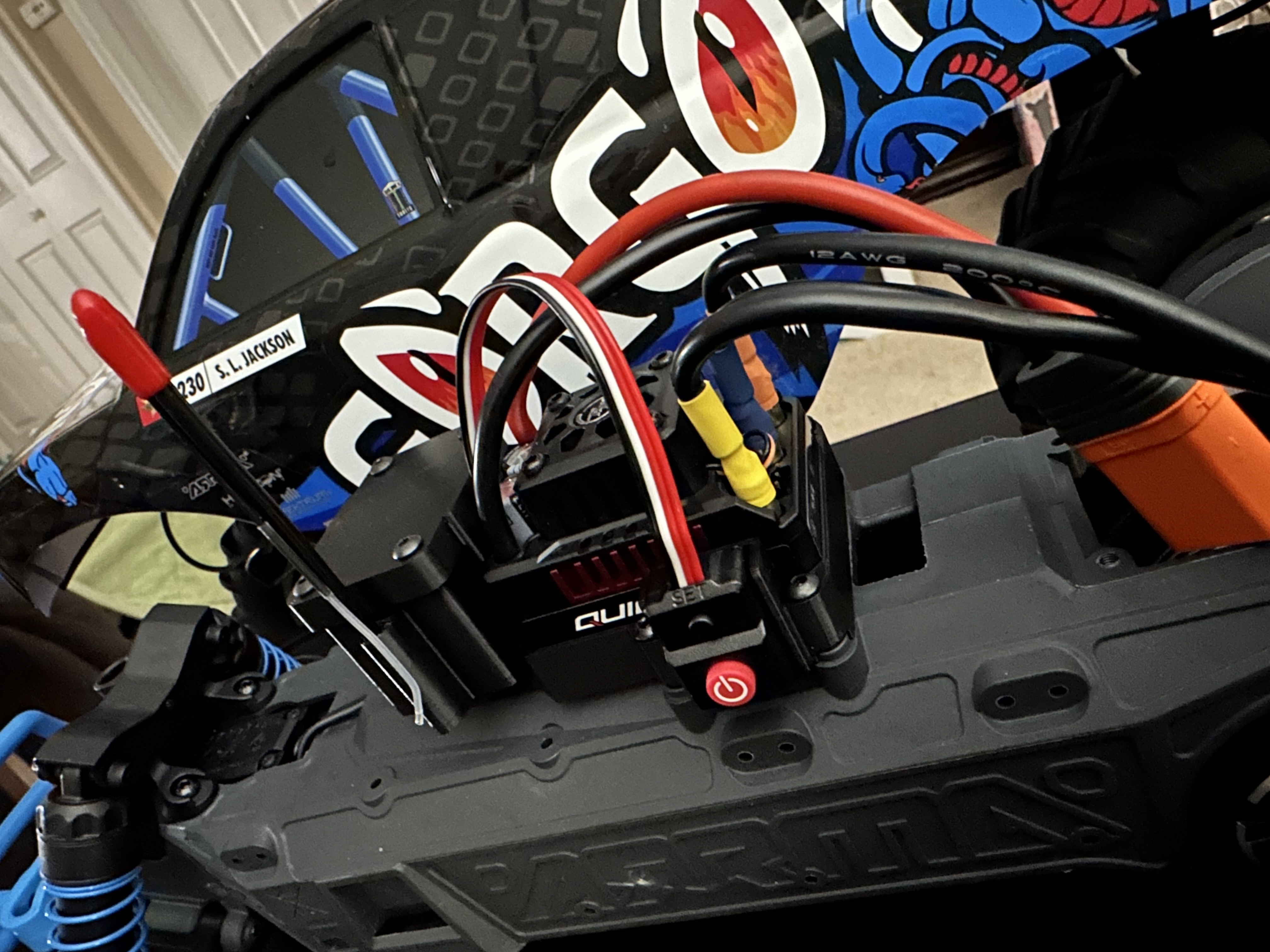 Arrma Gorgon 10BL120 ESC Mount REMIX