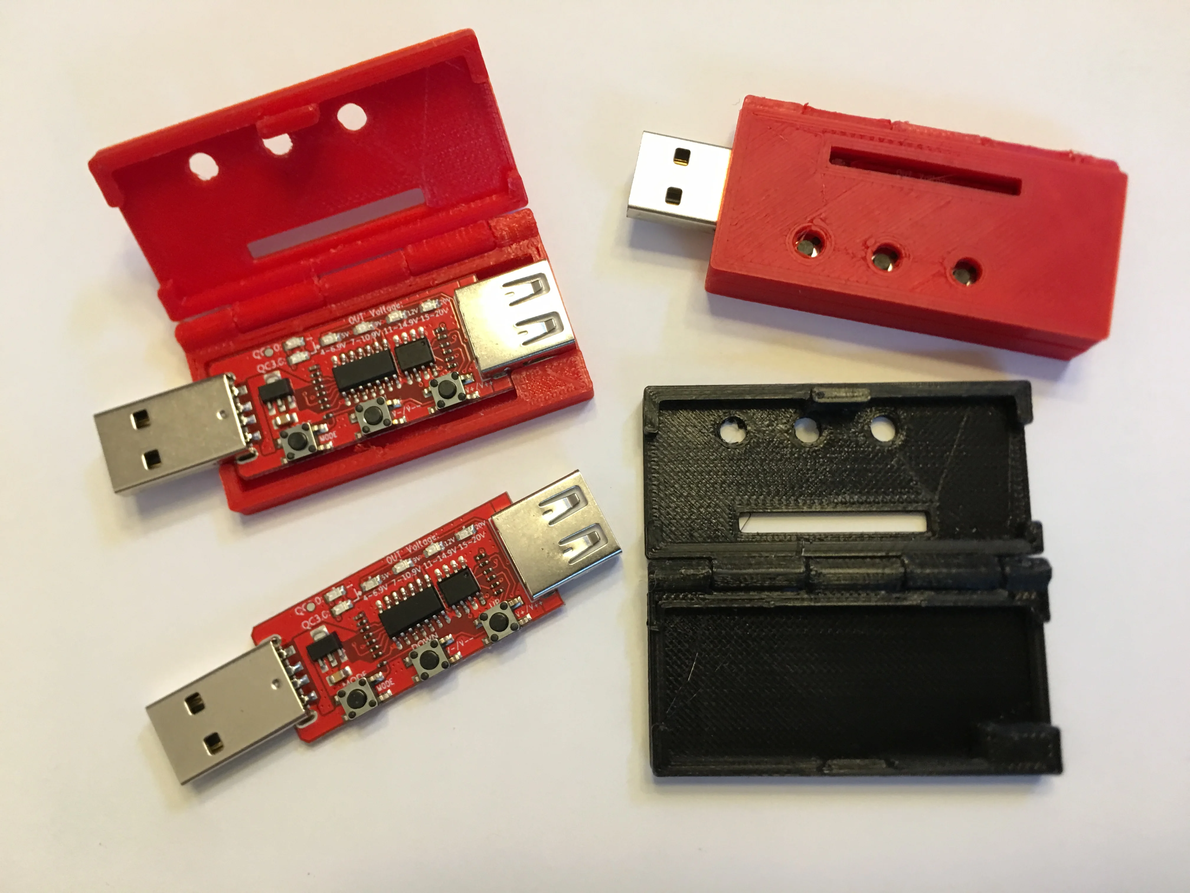 Enclosure for USB QC tester