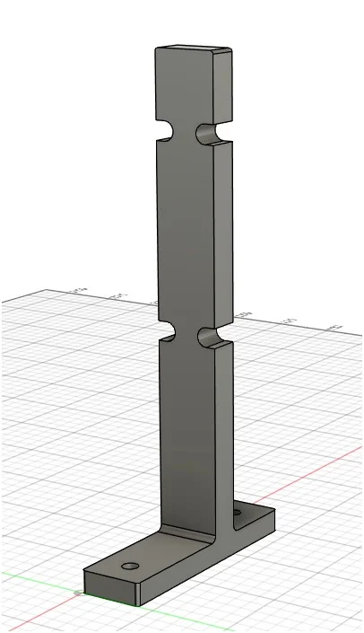 Total Nuclear Annihilation (TNA) Pinball - audio amp vertical mounting bracket