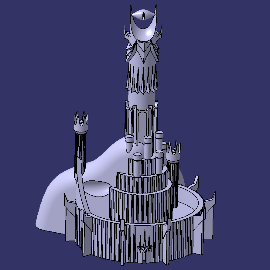 Barad-Dur Dice Tower (Eye of Sauron)