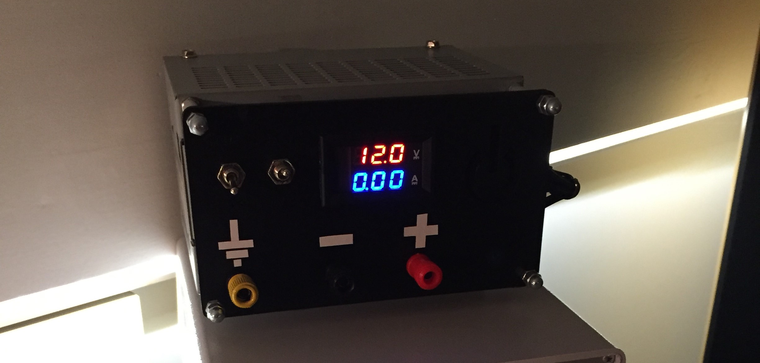 Frontplate ATX powersupply