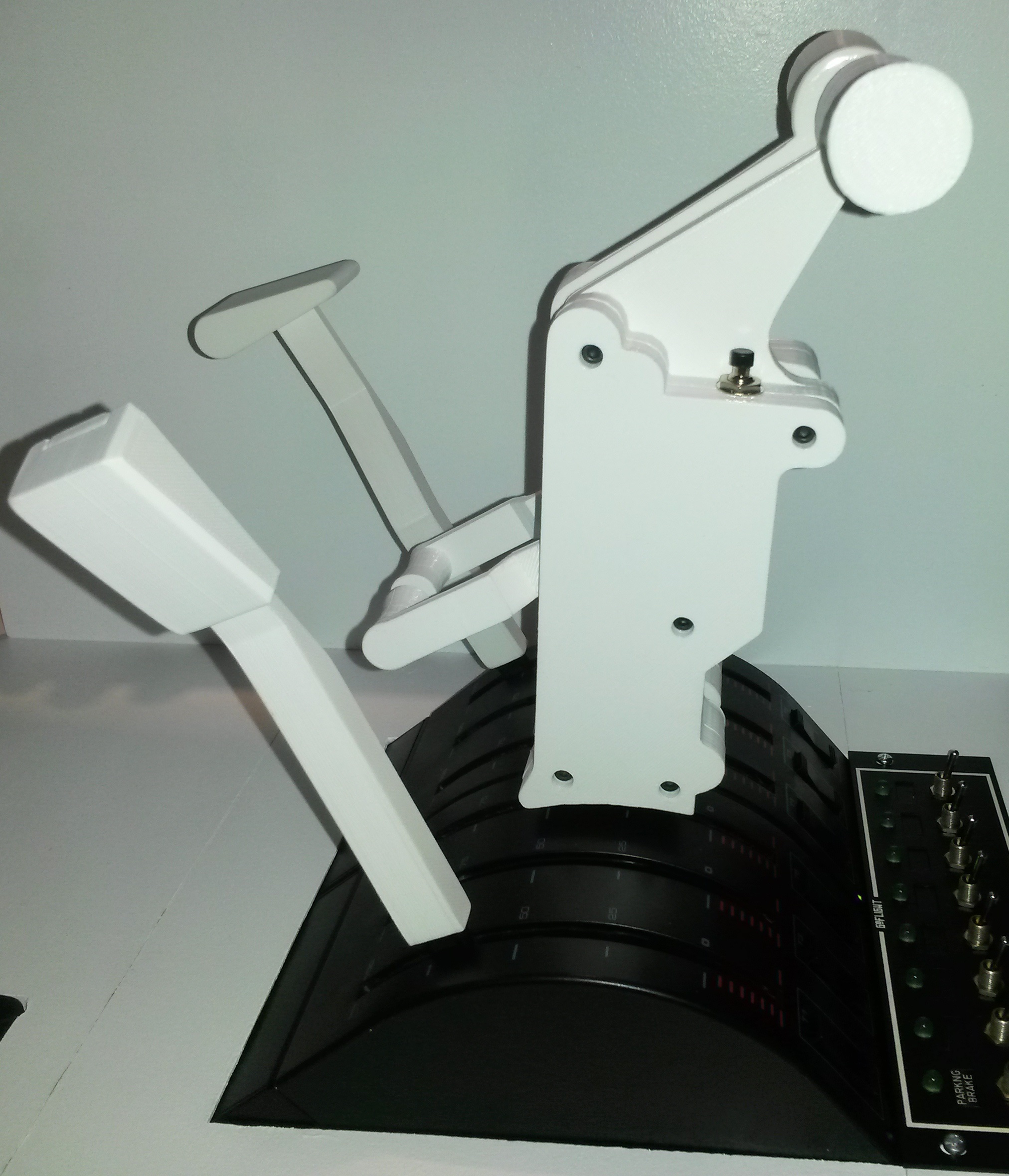 boeing 737 saitek throttle levers