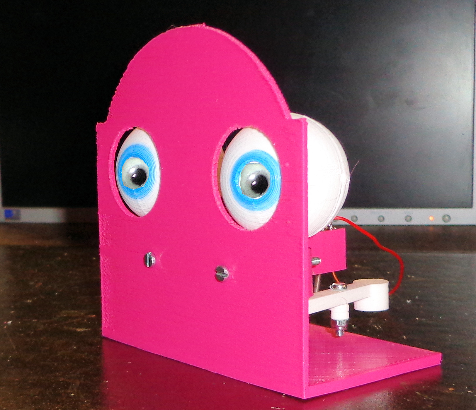 Scary moving eyes