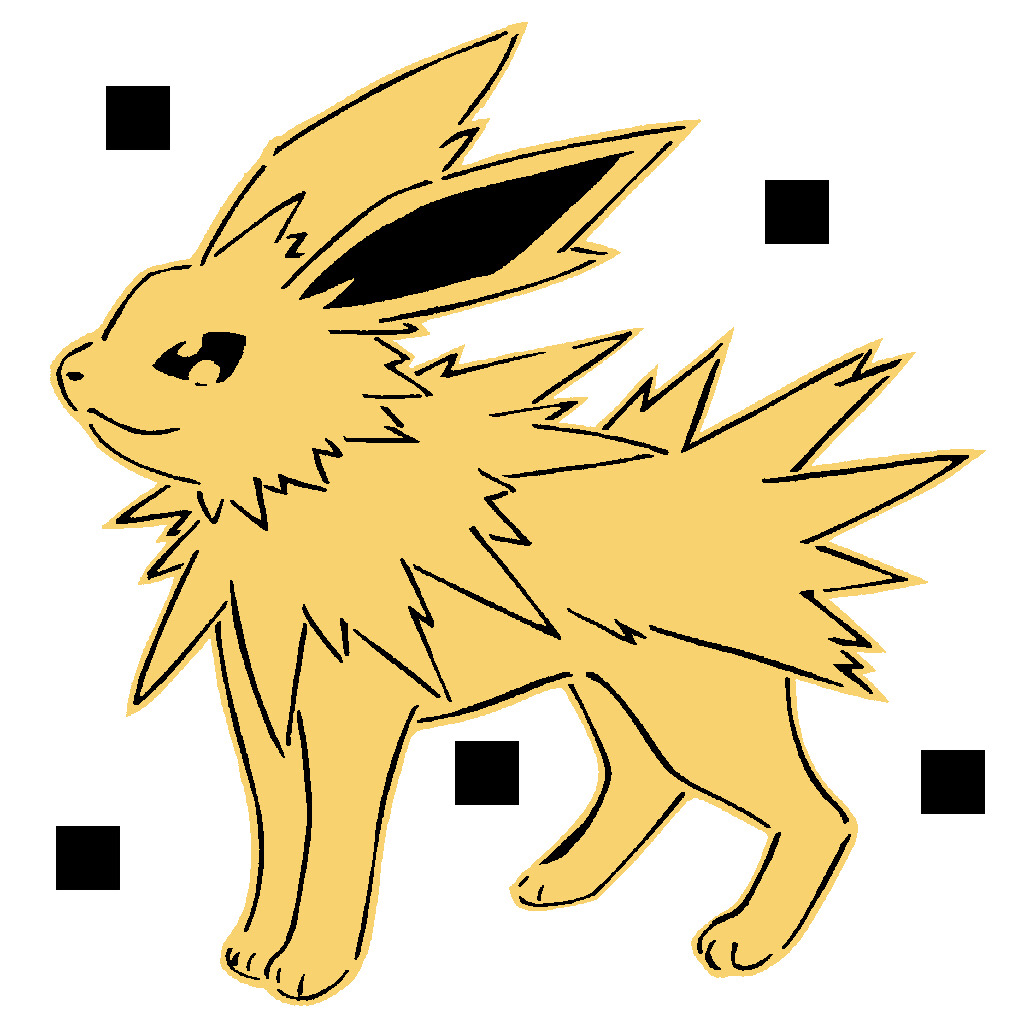 135 Jolteon stencil 3 + 2D
