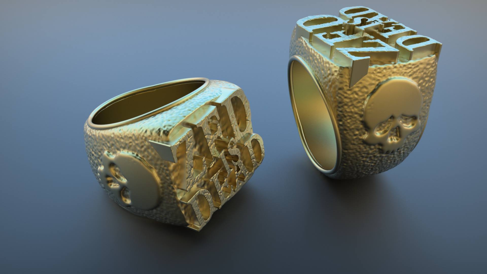 Zed is Dead Pulp Fiction themed Ring