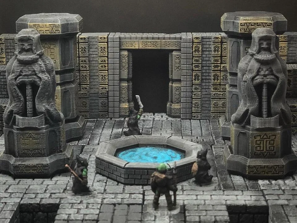 ScatterBlocks: Dwarven Statue (Heroic Scale)