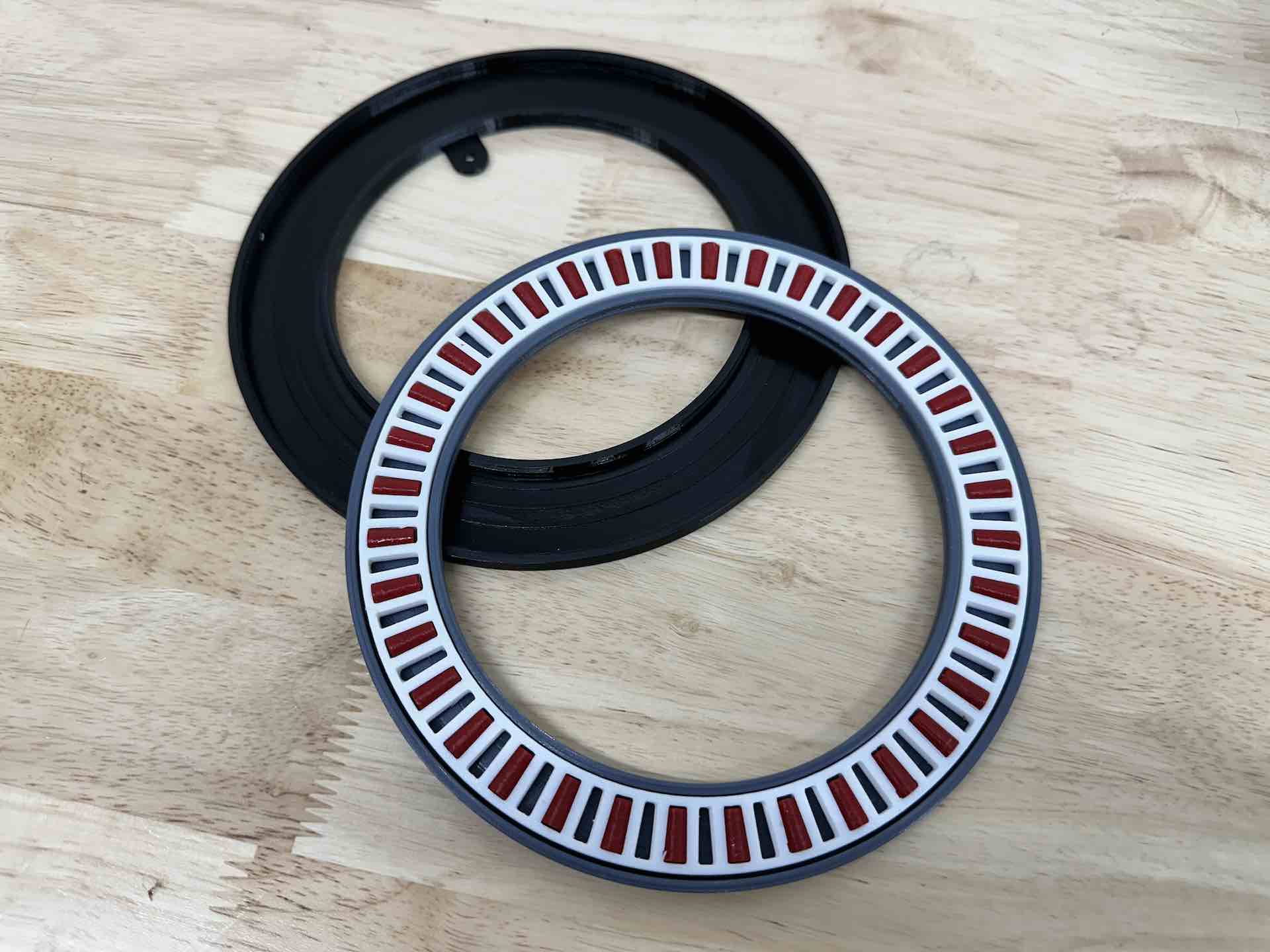 Lazy Susan Mechanism 2.0 (Conical Bearings) 180mm OD