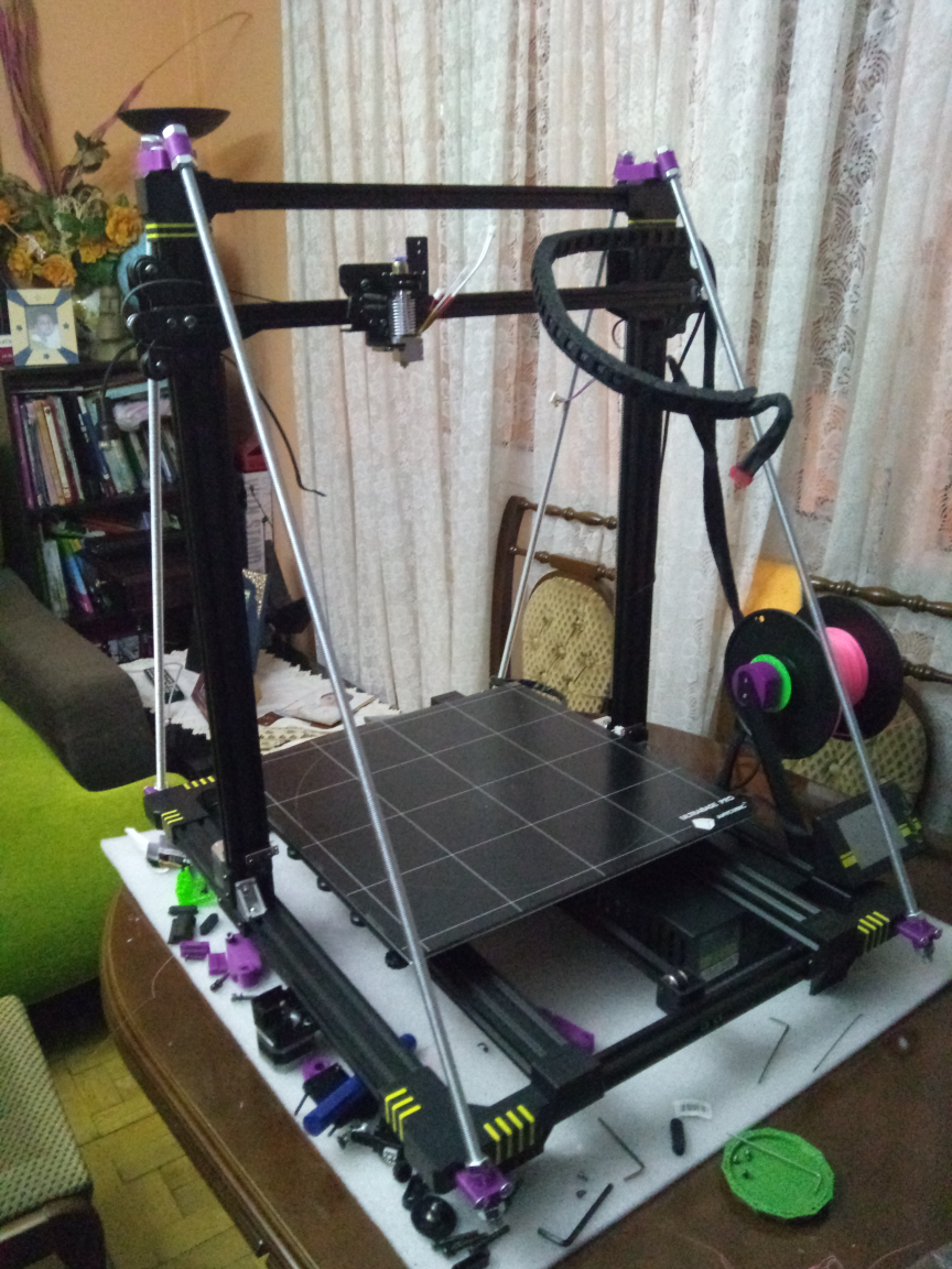 Anycubic Chiron Z Axis Front & Back Reinforcement