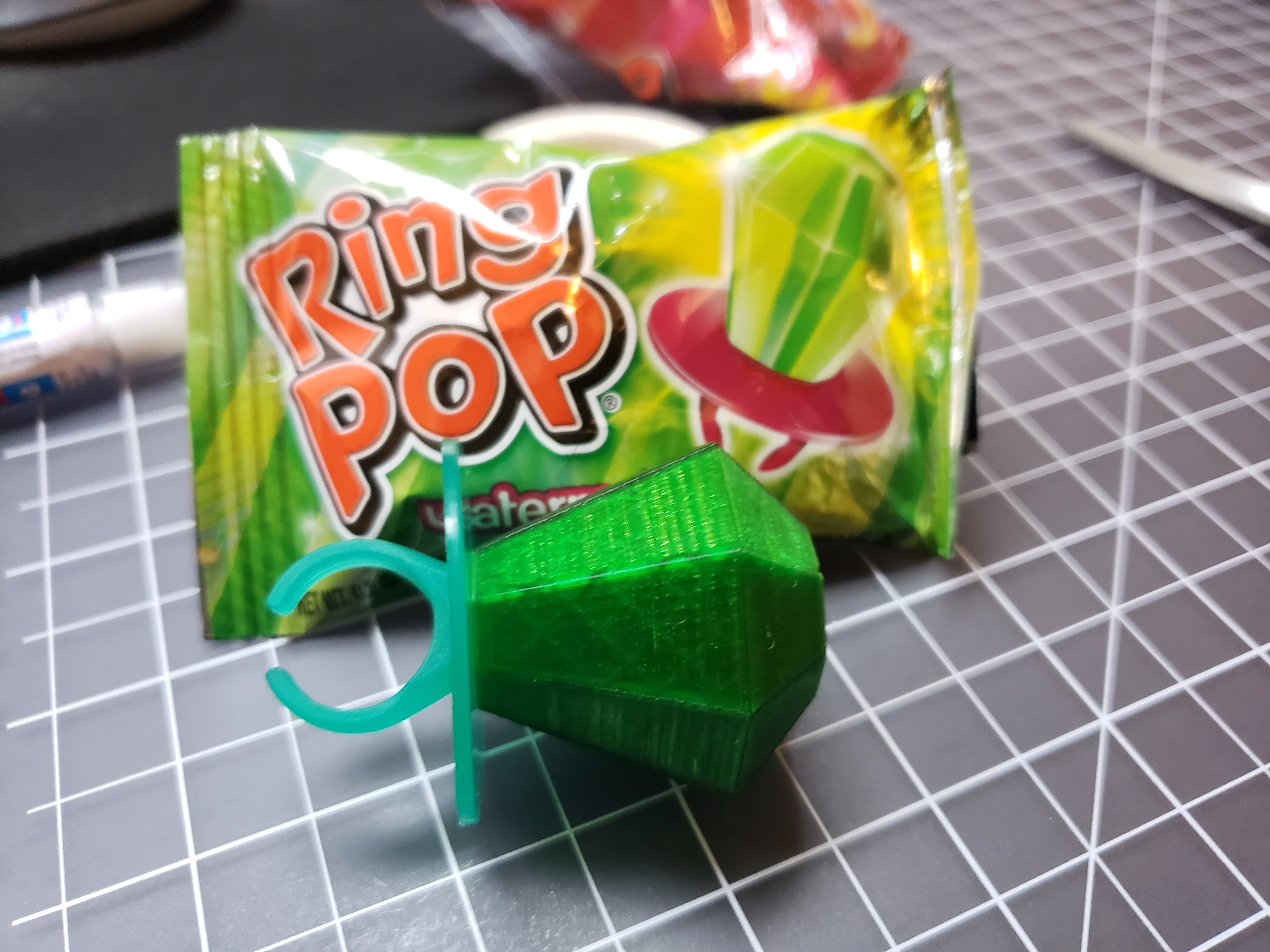 Ring Pop Secret Ring Holder