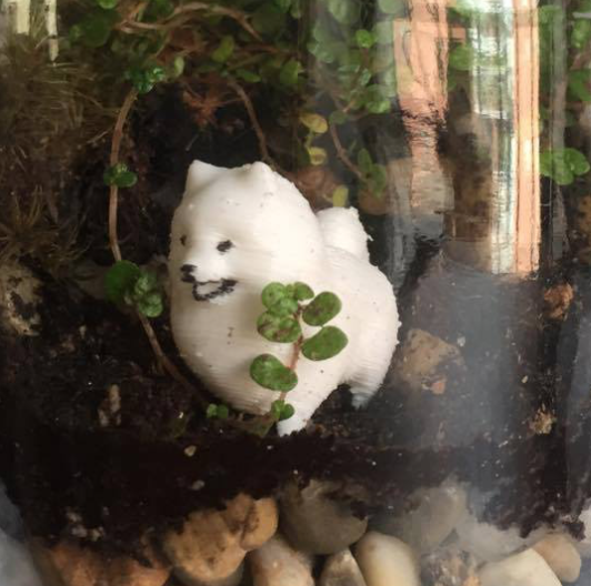 Pomeranian Figurine