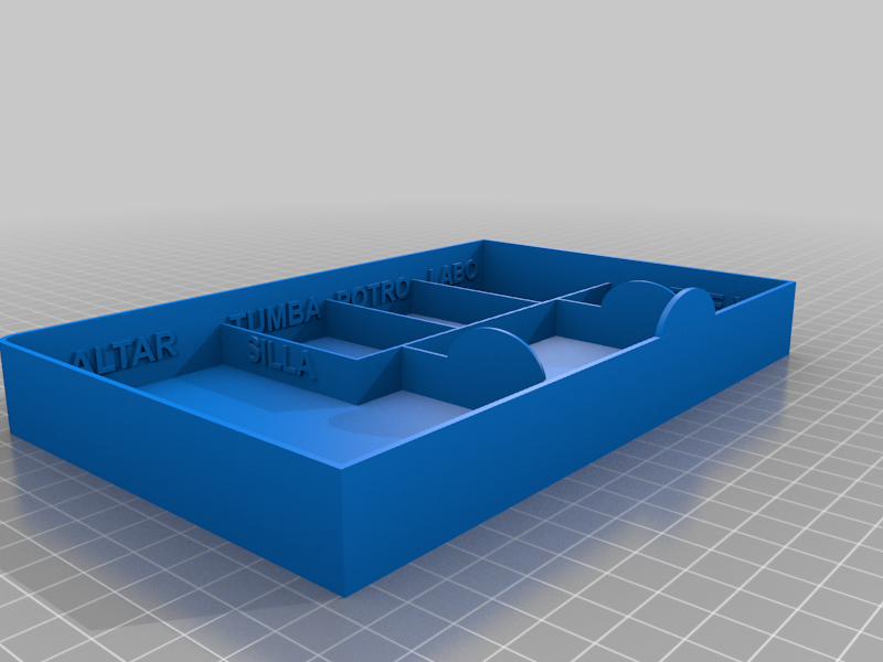 Heroquest Insert Box Organizaer Modded With Extras