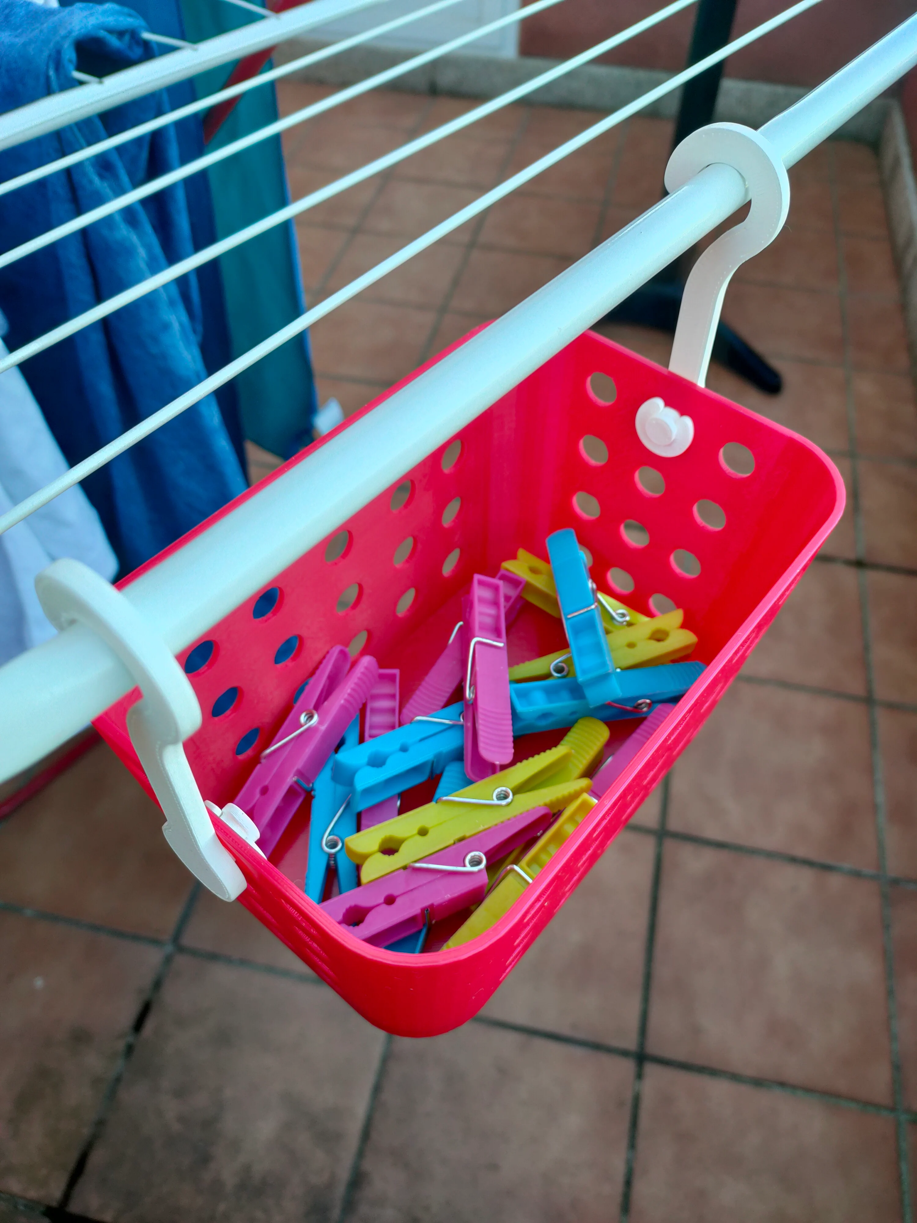 Cesta pinzas ropa