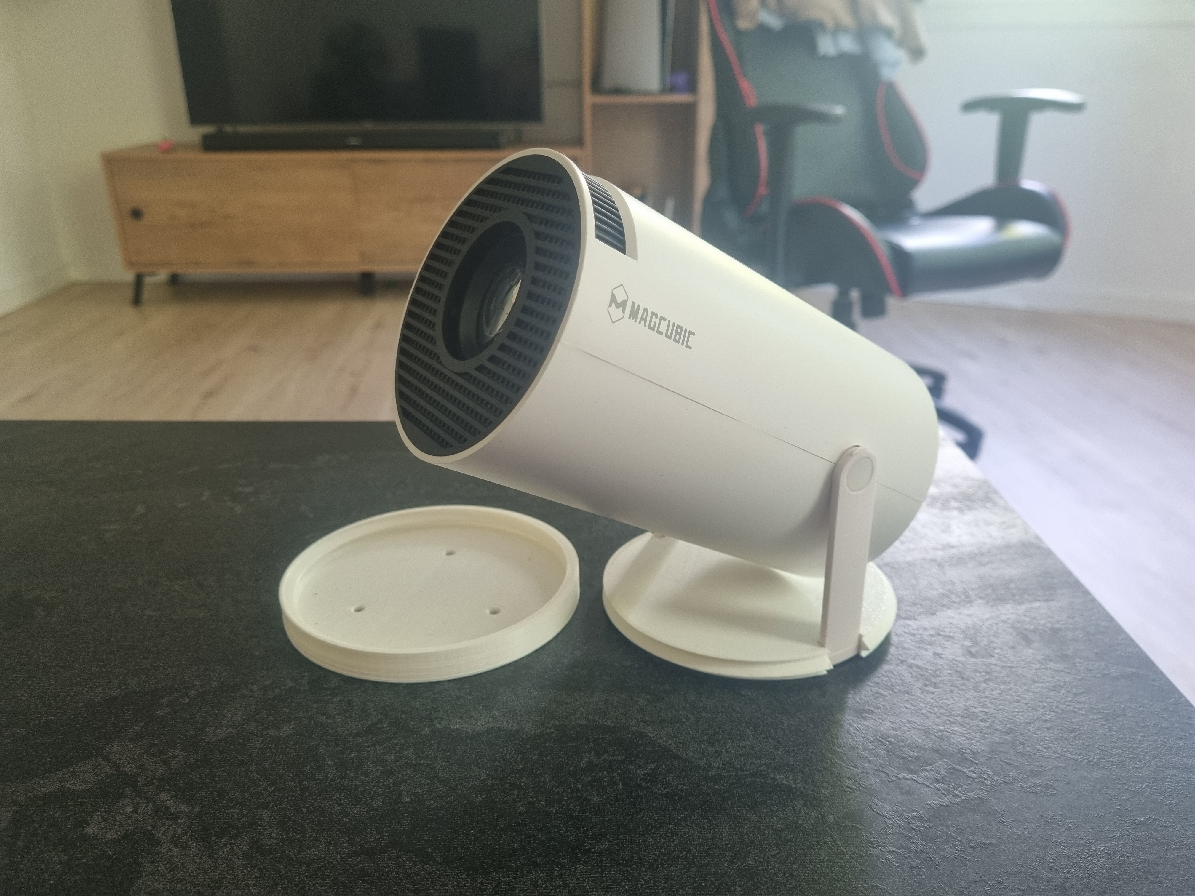 HY300 projector ceiling support