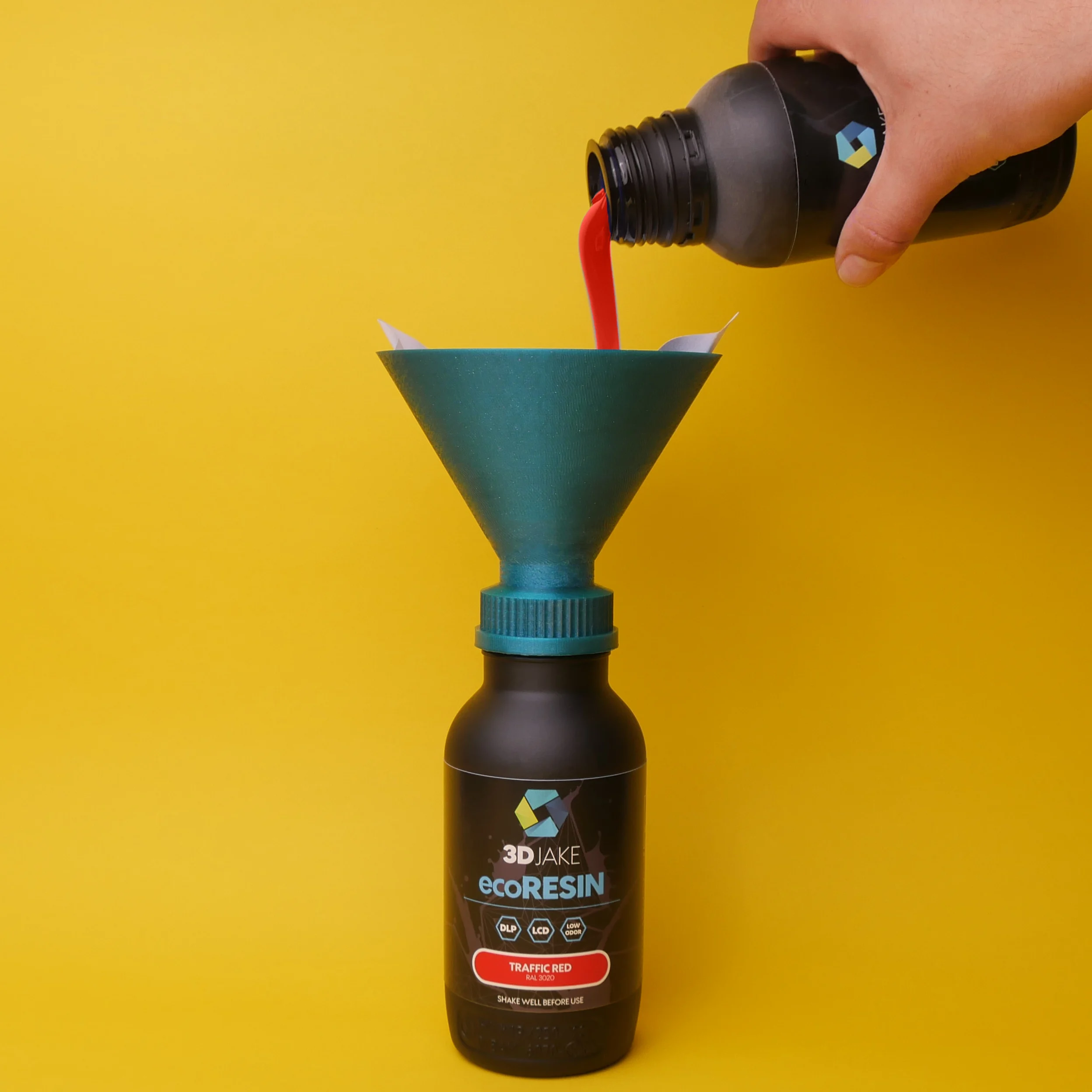 Screw-on Funnel for 3DJake Resin Bottles (500ml)