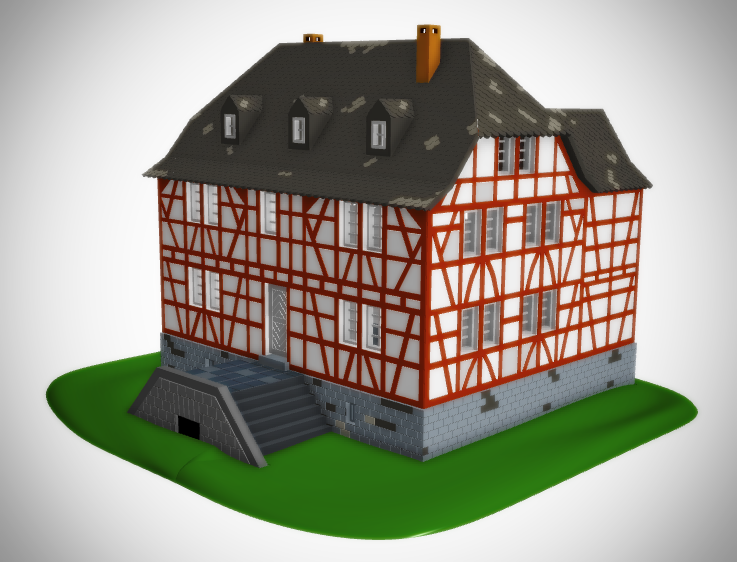 "Ahl Schull" in Heddesdorf H0 (1:87)