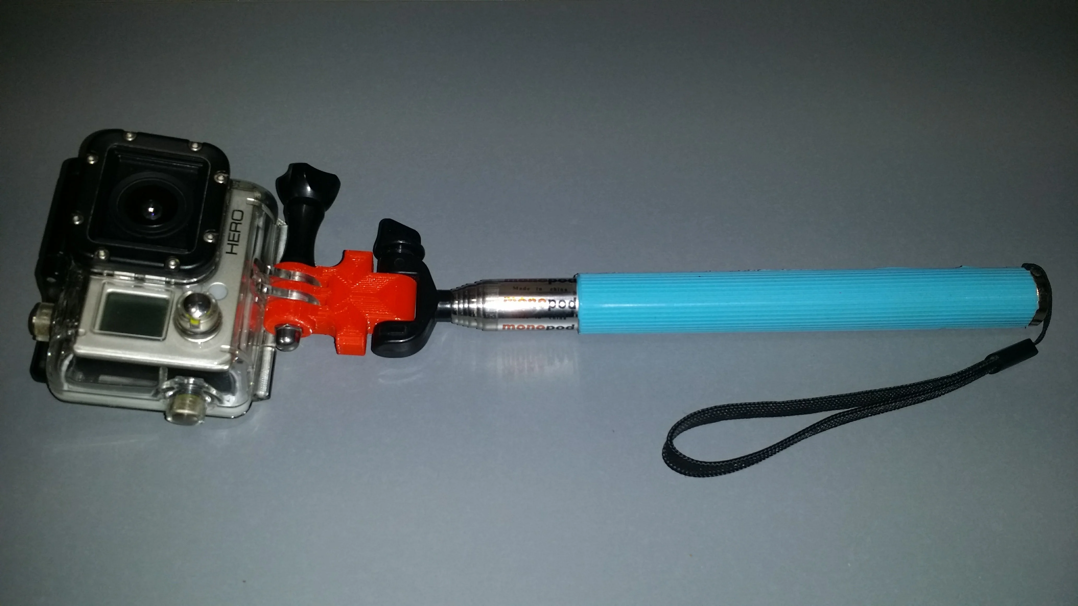 GoPro selfie stick adapter