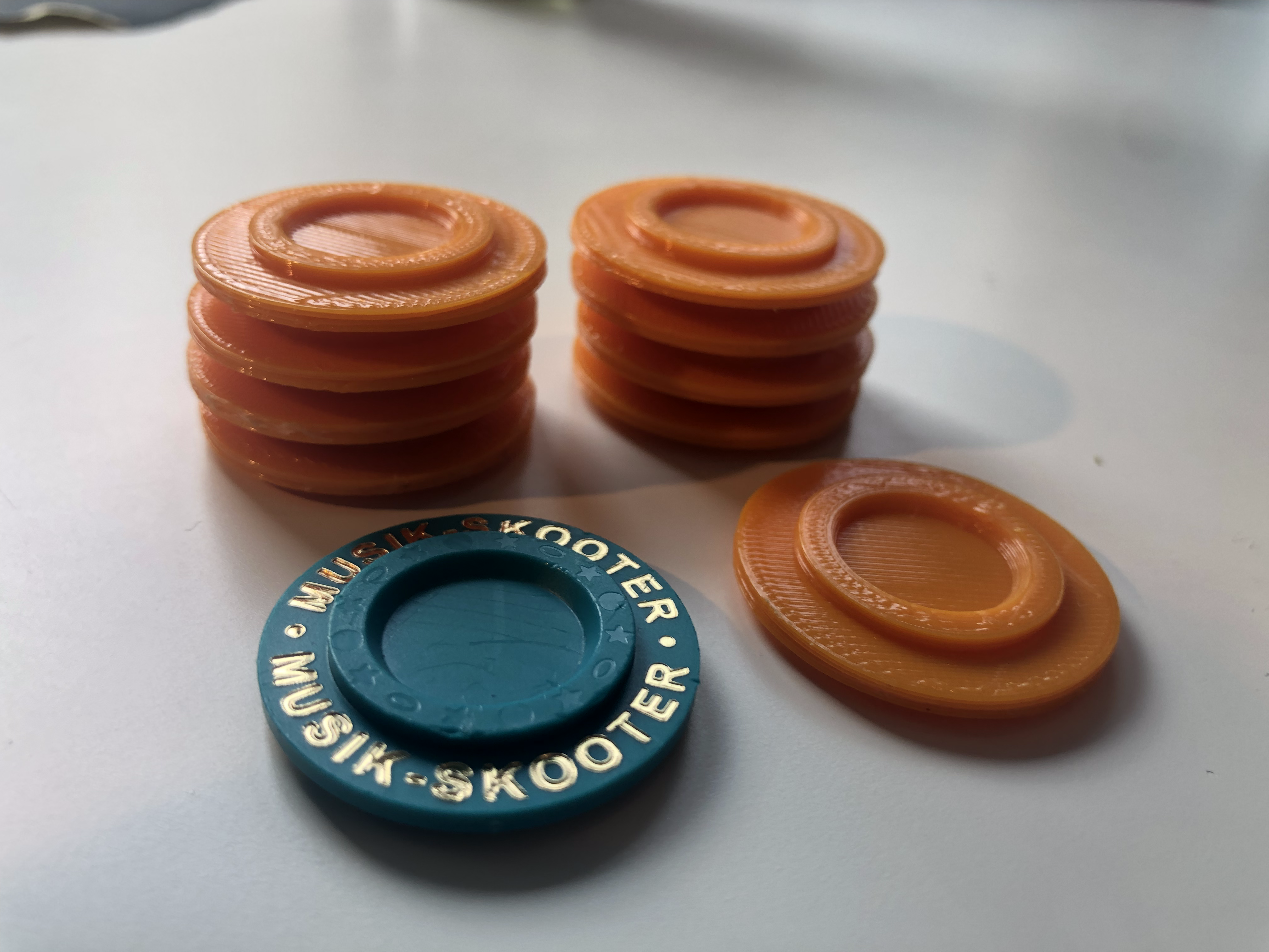 Bumper Cars / Auto Skooter Coin / Chip