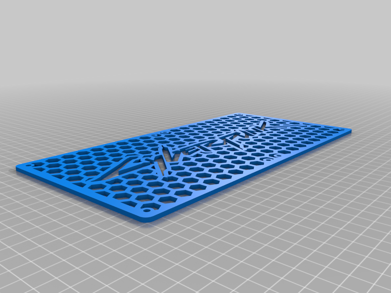 280mm cyberpunk horizontal fan grill
