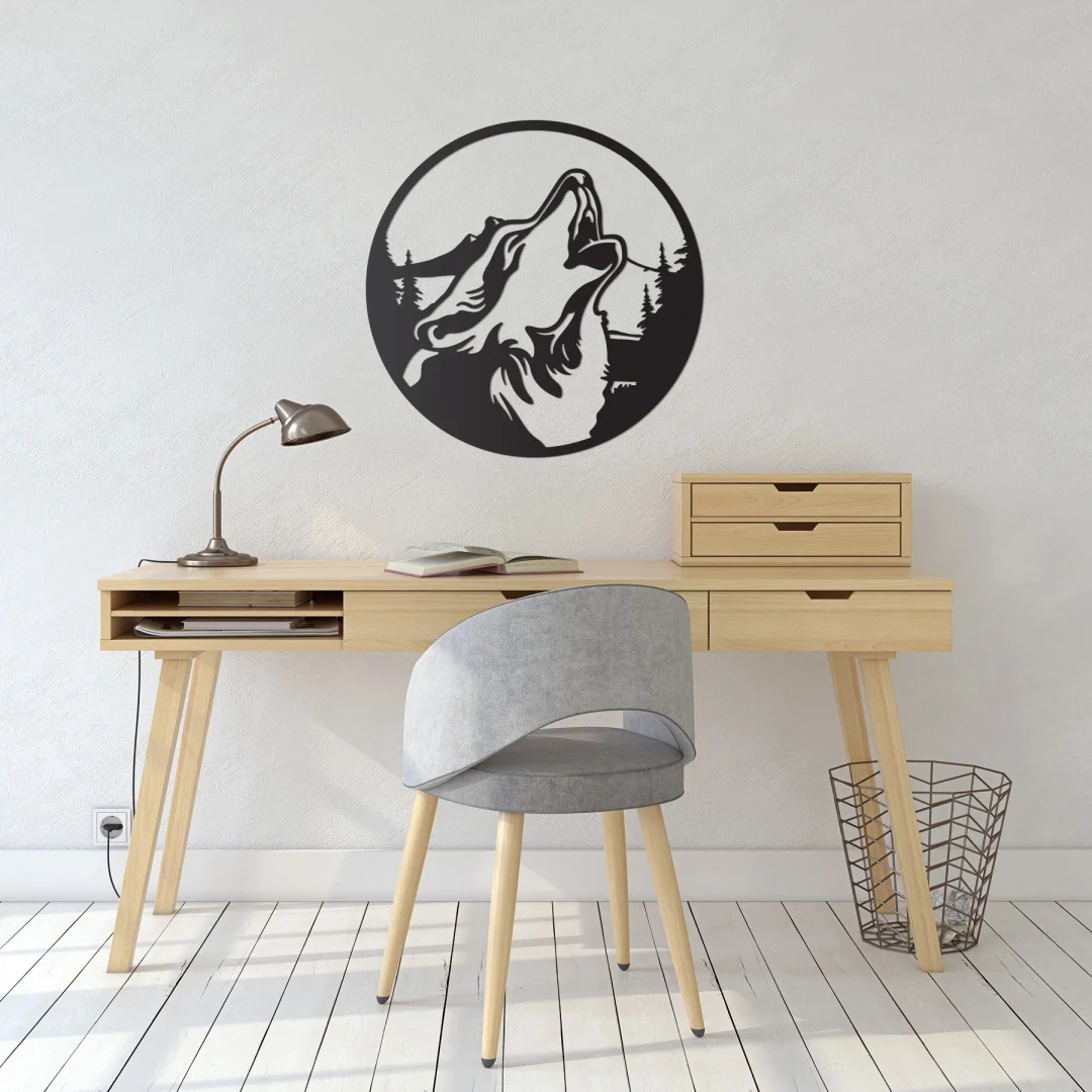 Howling Wolf Wall Art