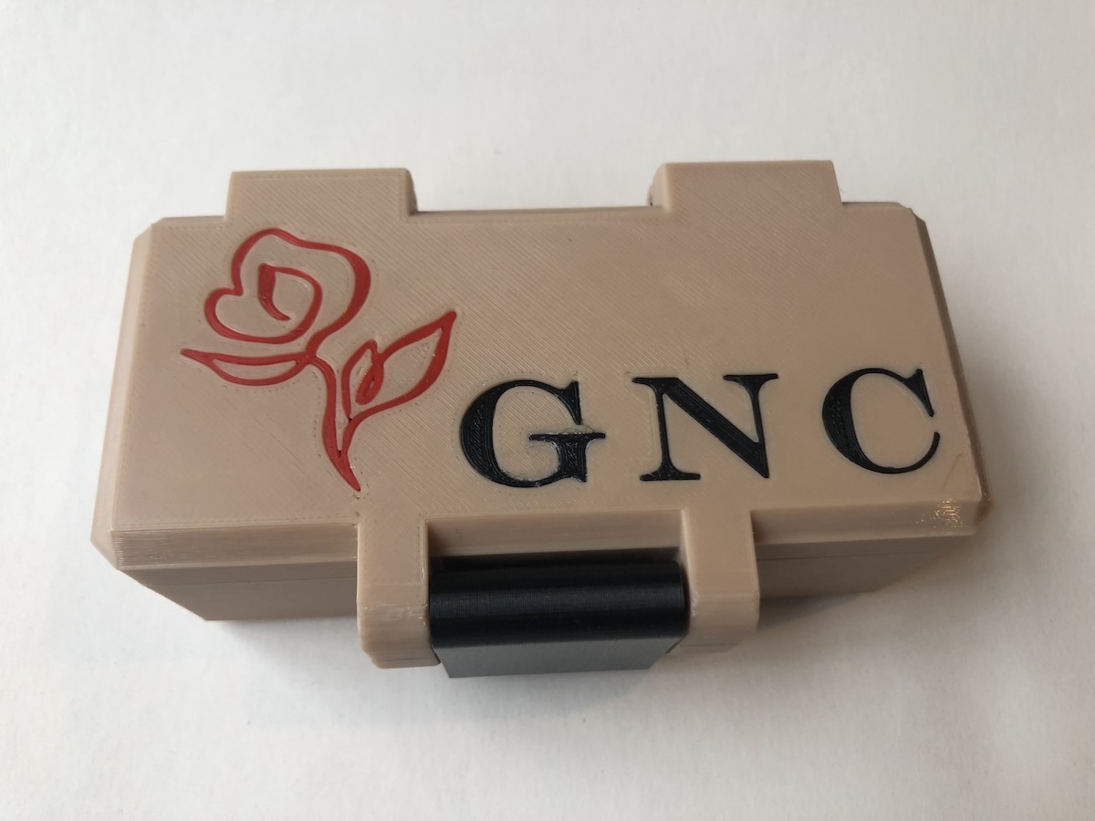 Jewelry Box with Snap Latch