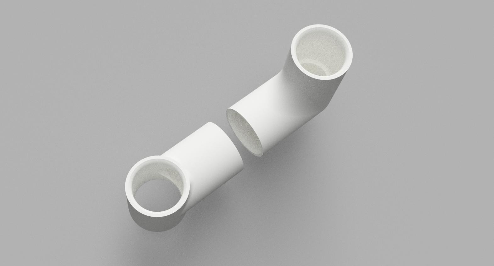 32mm pipe L and T mounts