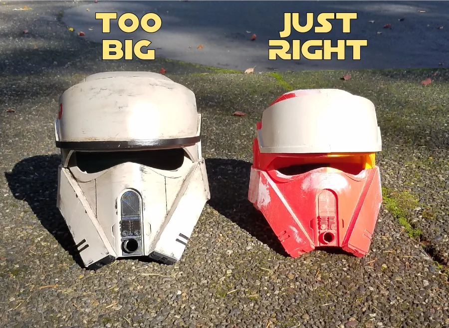 Shoretrooper Helmet Resized for Kids