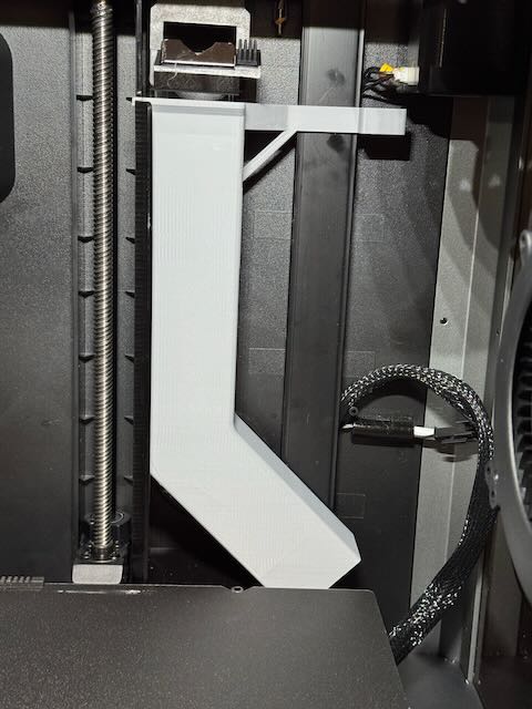 Creality K1 Poop Chute and Collection Tray