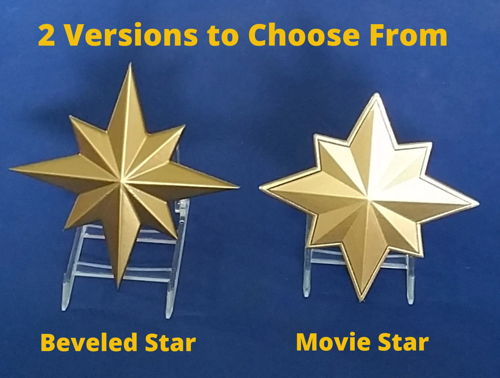 Captain Marvel (Carol Danvers) Inspired Chest Star for Cosplay