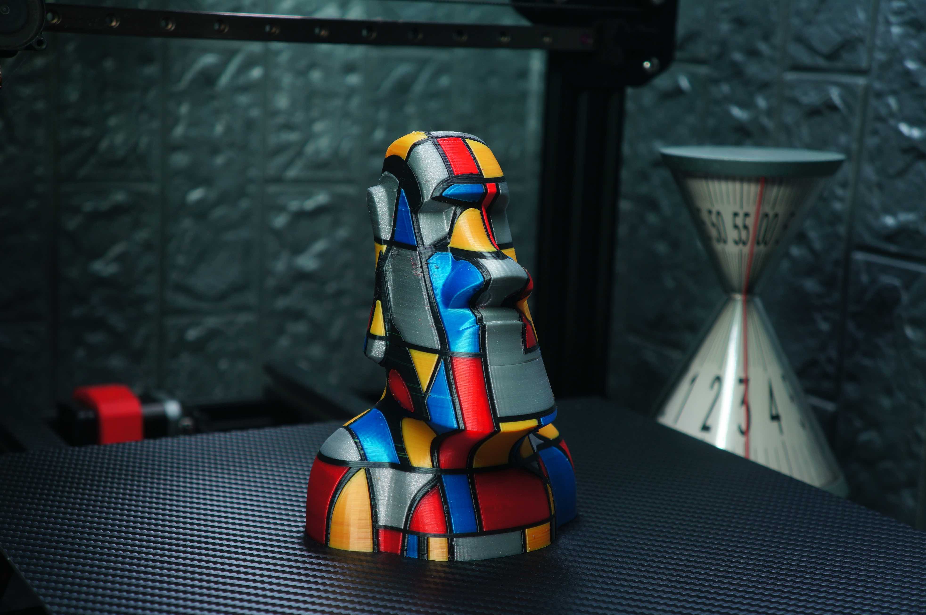 Moai Multicolor for ERCF Mosaic Palette Torture Test