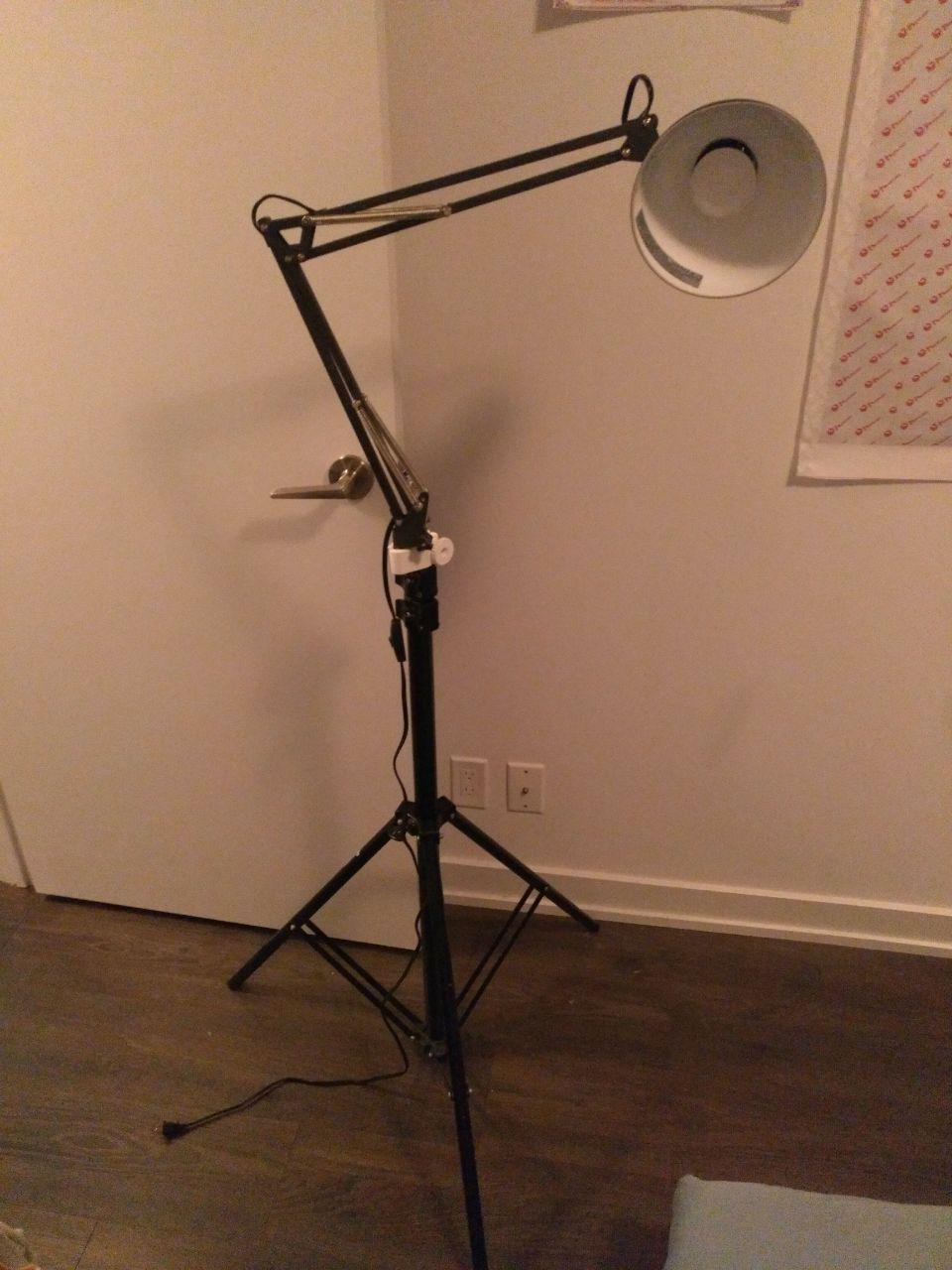 Ikea Terital lamp mount for tripod