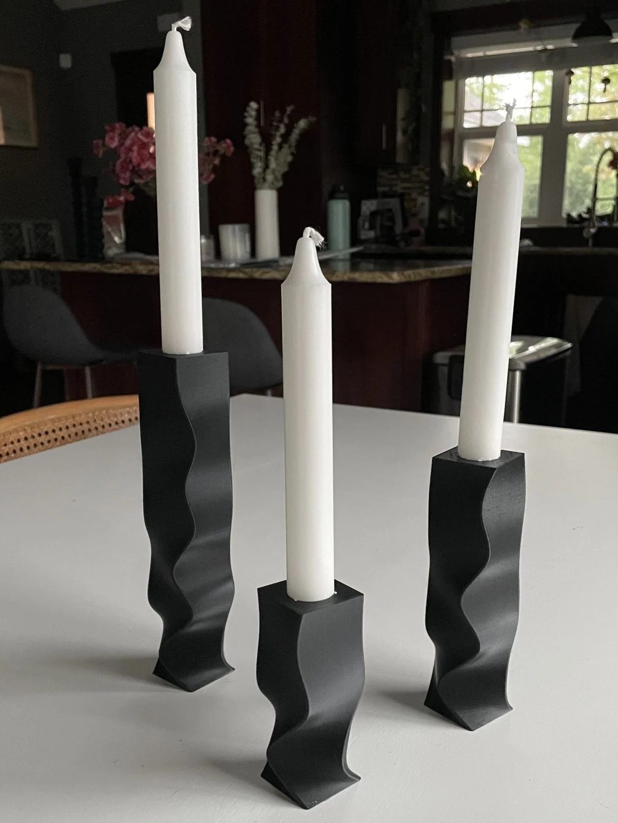 Modern Candle Stick Holder Set