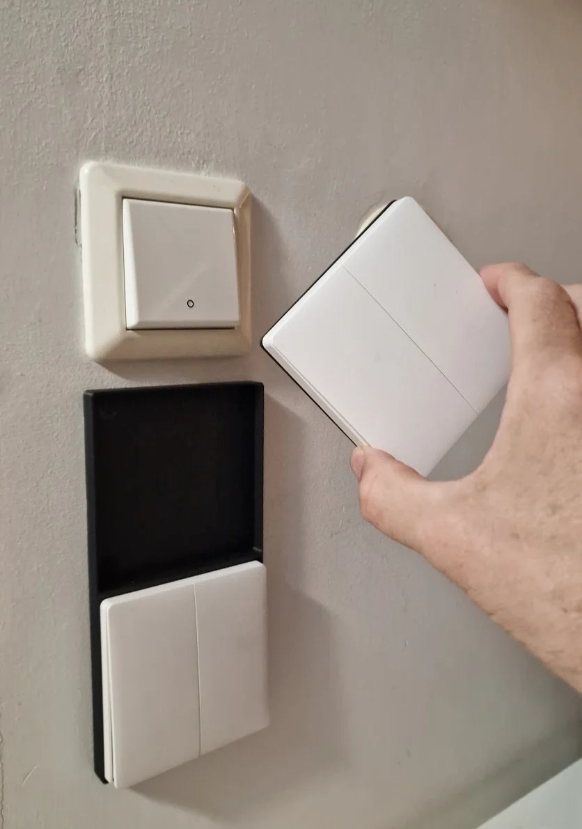 Magnetic Wall Mount for Aqara Wireless Switches (double)