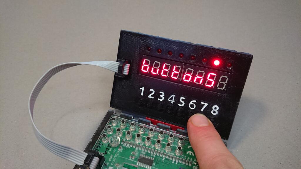 TM1638 LED&KEY with I2C for fischertechnik