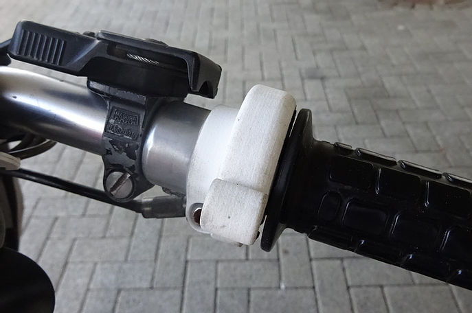 Gasgriffammatur mit Klemme für-Saxonette / Spartamet