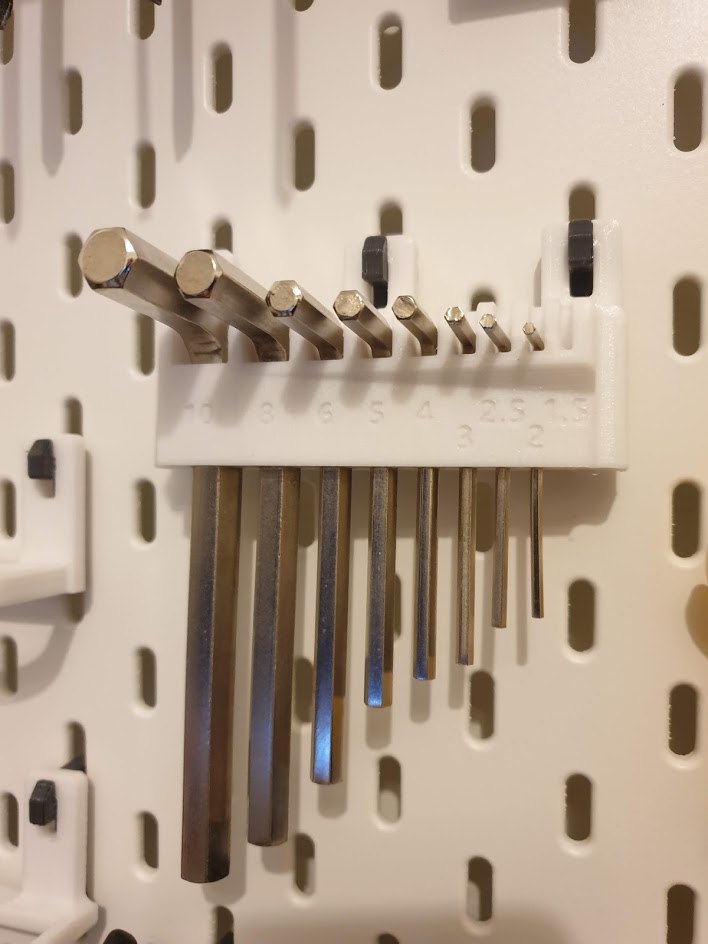 Hex key holder Skadis
