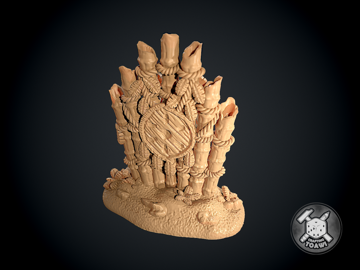 Palisade Marker - Robinson Crusoe