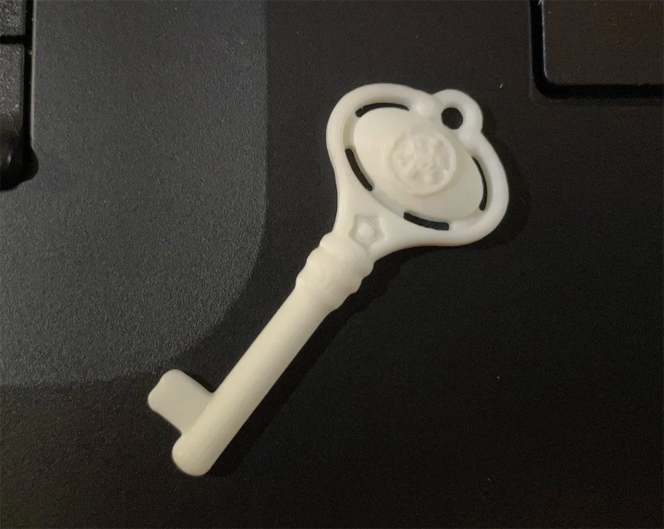 Yamaha Upright Piano Lid Key